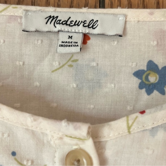 Madewell Floral Blouse - Picture 2 of 3